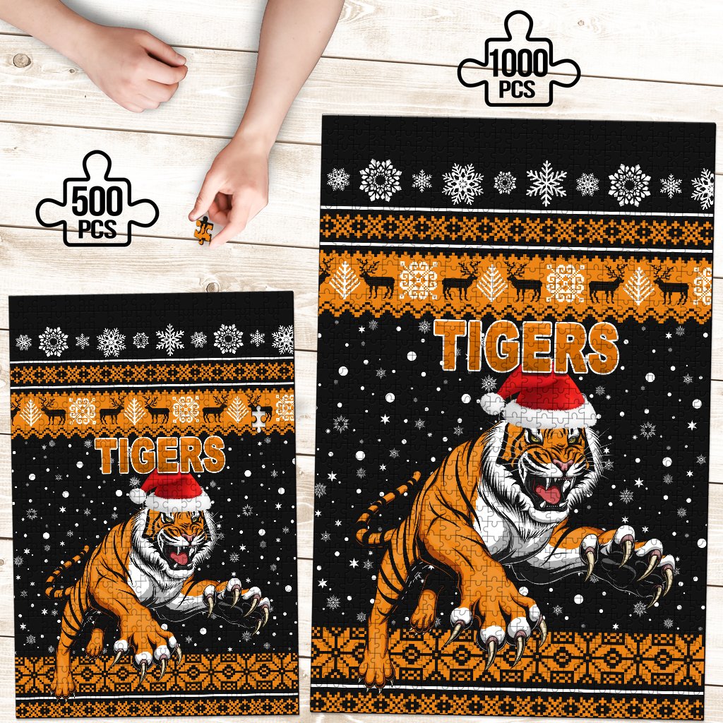 wests-christmas-premium-wood-jigsaw-puzzle-vertical-tigers-unique-vibes-black