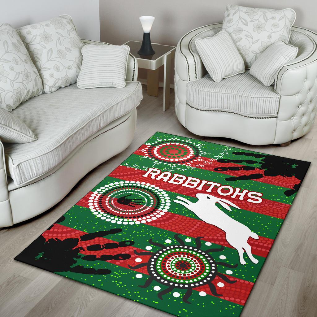 south-sydney-rabbitohs-indigenous-area-rug-country-style-no-1