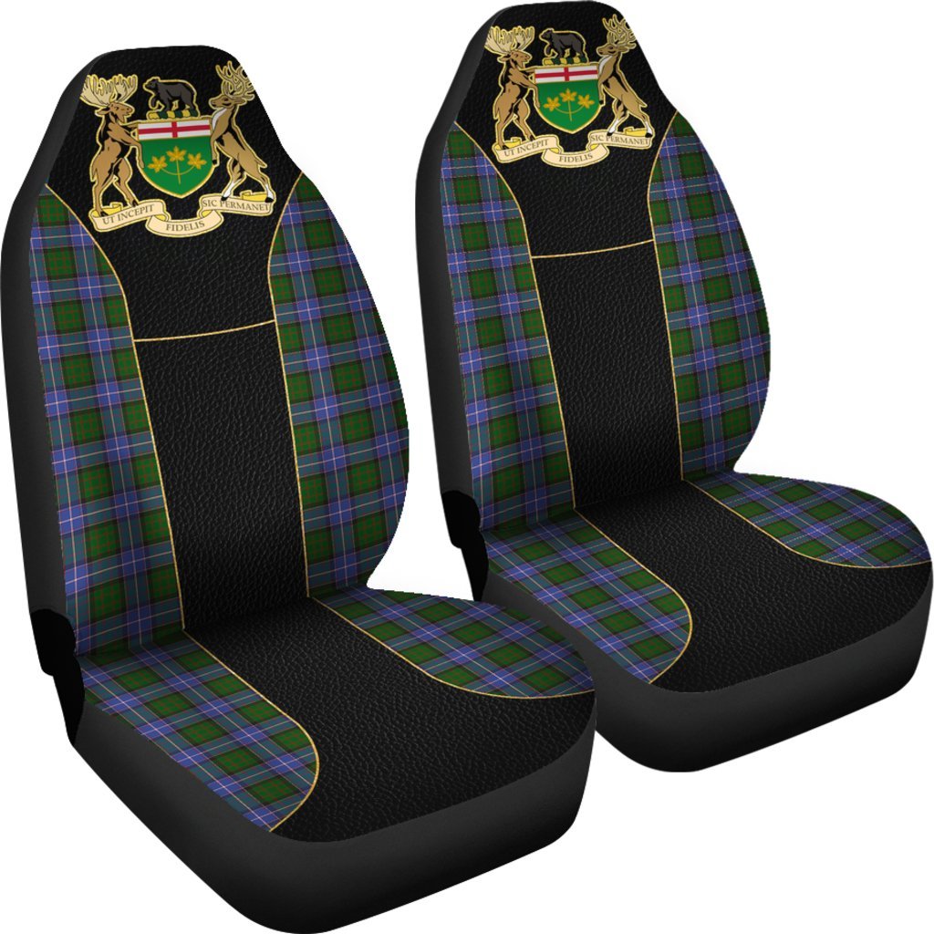 canada-ontario-coat-of-arms-golden-car-seat-covers