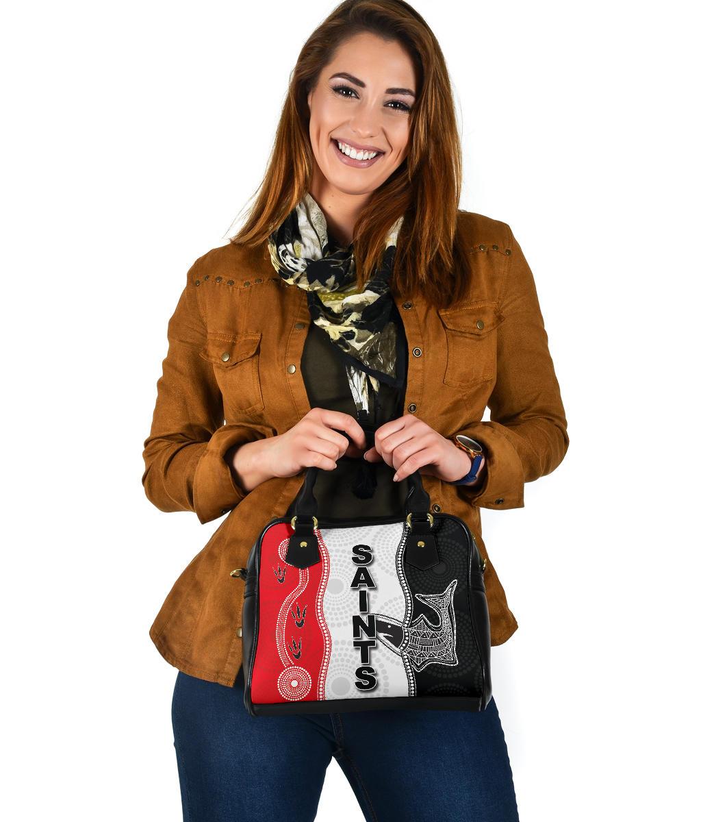 ST Kilda Zip-Shoulder Handbag Aboriginal - Vibe Hoodie