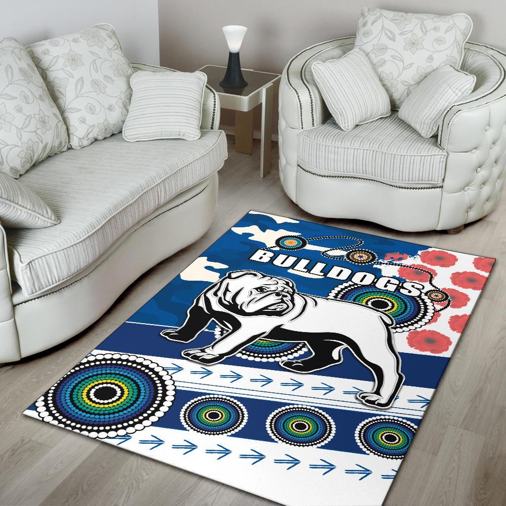 bulldogs-anzac-day-area-rug-mix-indigenous