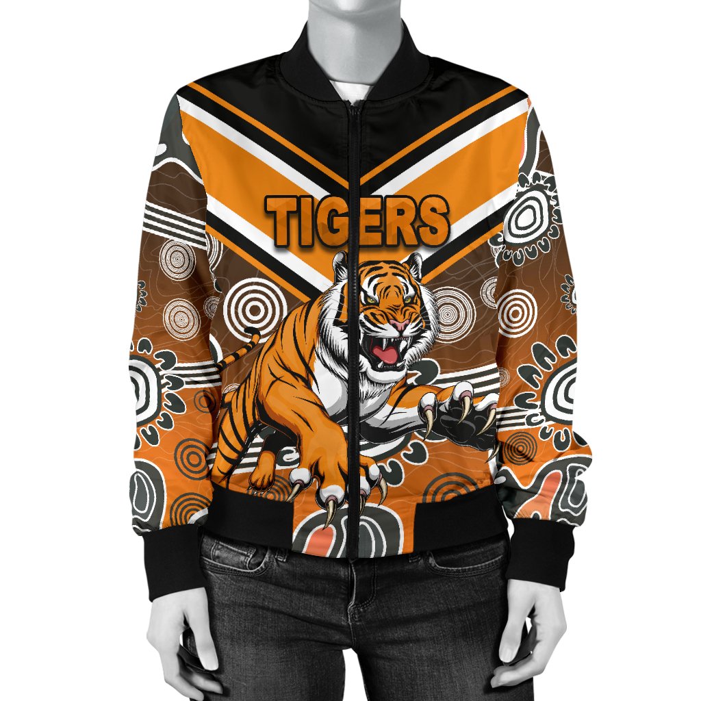 wests-womens-bomber-jacket-tigers-indigenous