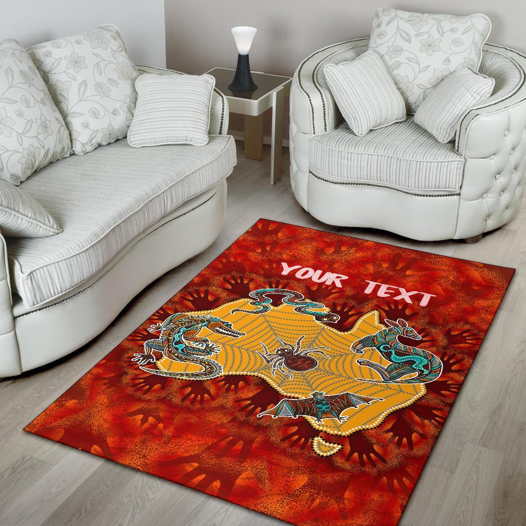 custom-aboriginal-area-rug-australia-map-hand-patterns-spider-web