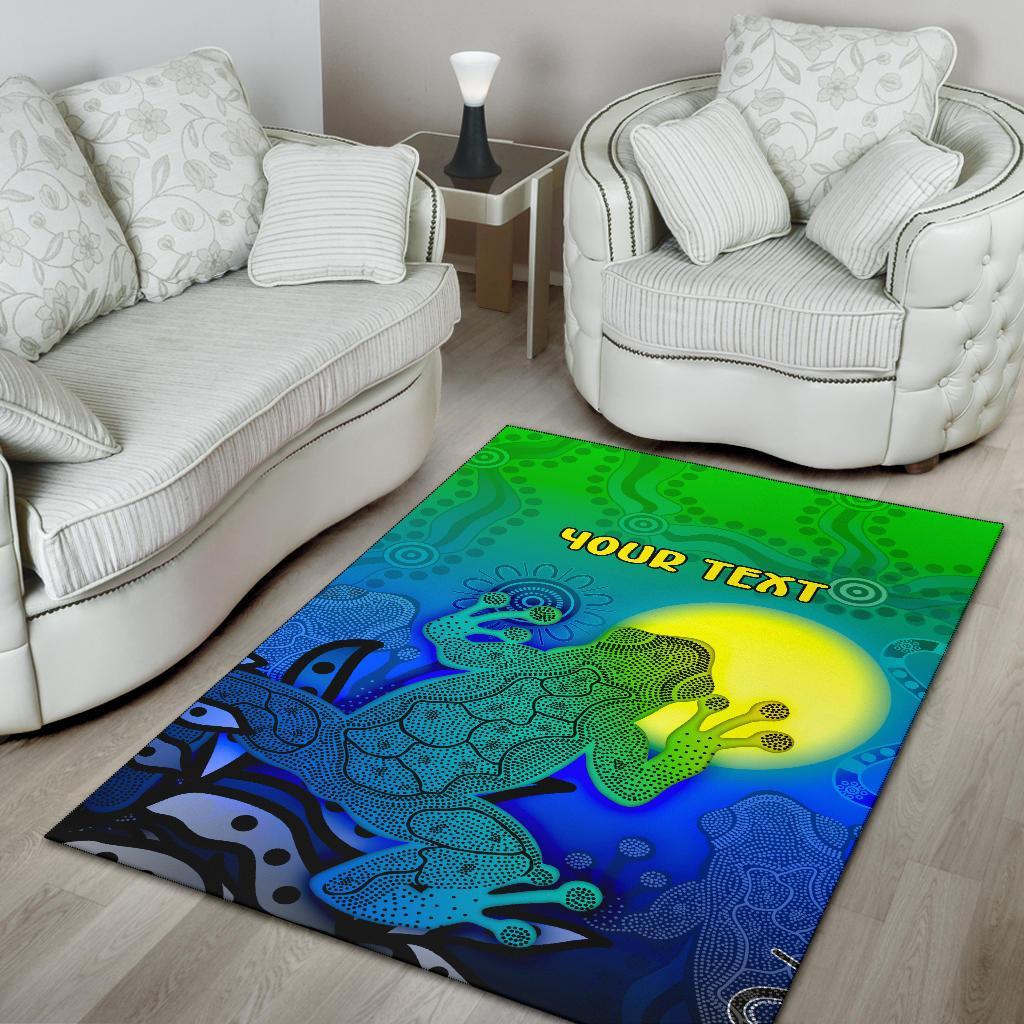 customaboriginal-area-rug-indigenous-frog-blue