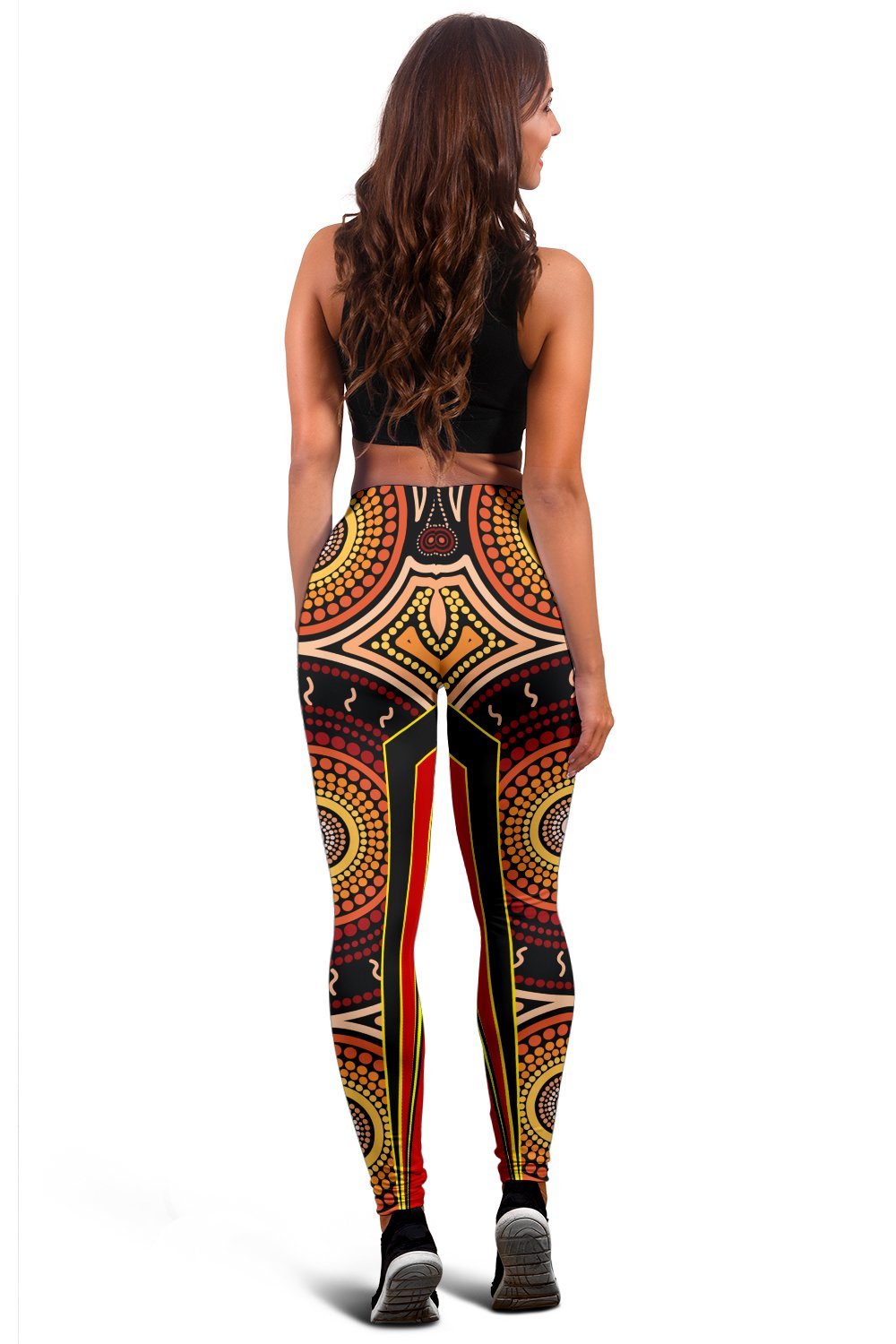 womens-leggings-aboriginal-with-dot-painting-art