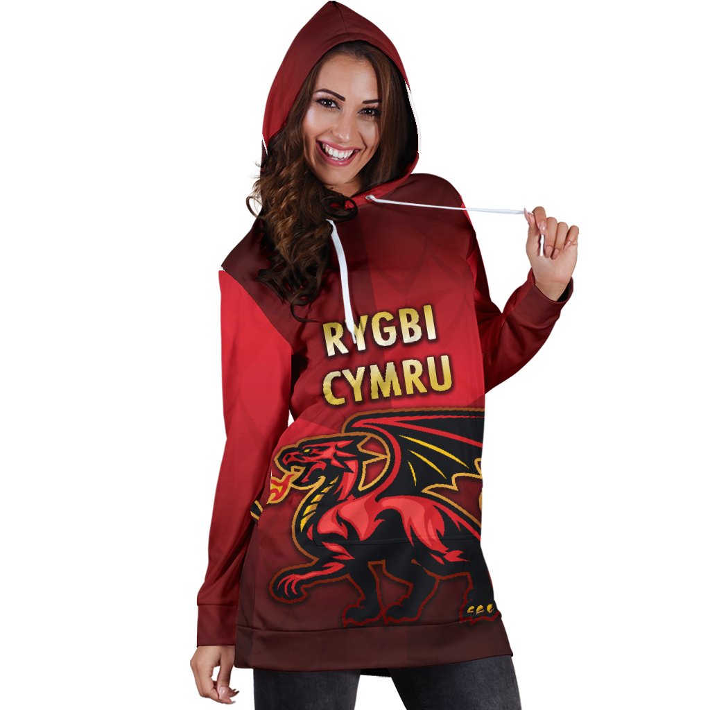 wales-rugby-hoodie-dress-simple-style