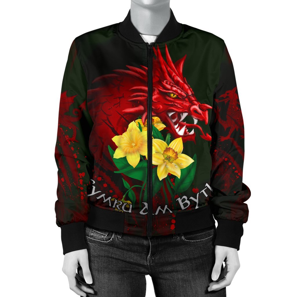 wales-bomber-jacket-cymru-am-byth-welsh-dragon-daffodil-women