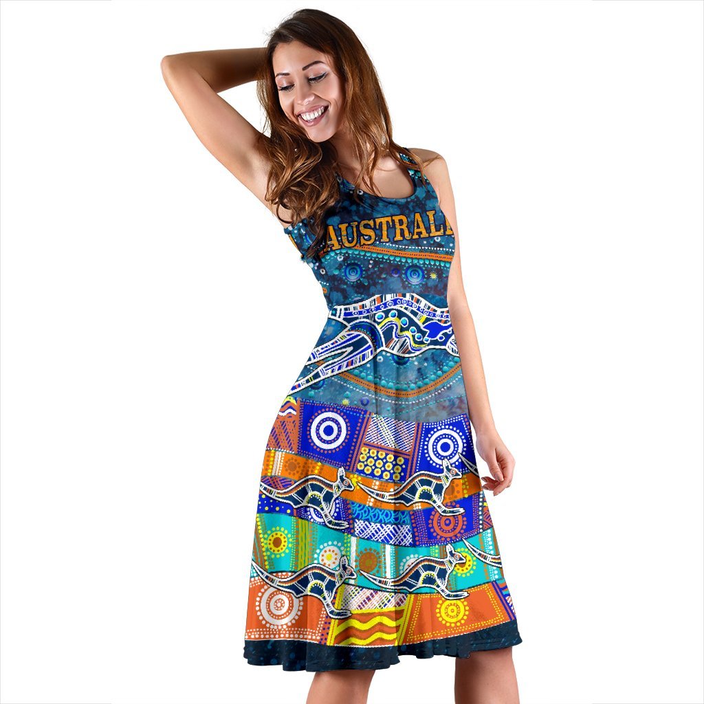 Women's Dress - Kangaroo Dreaming - Vibe Hoodie