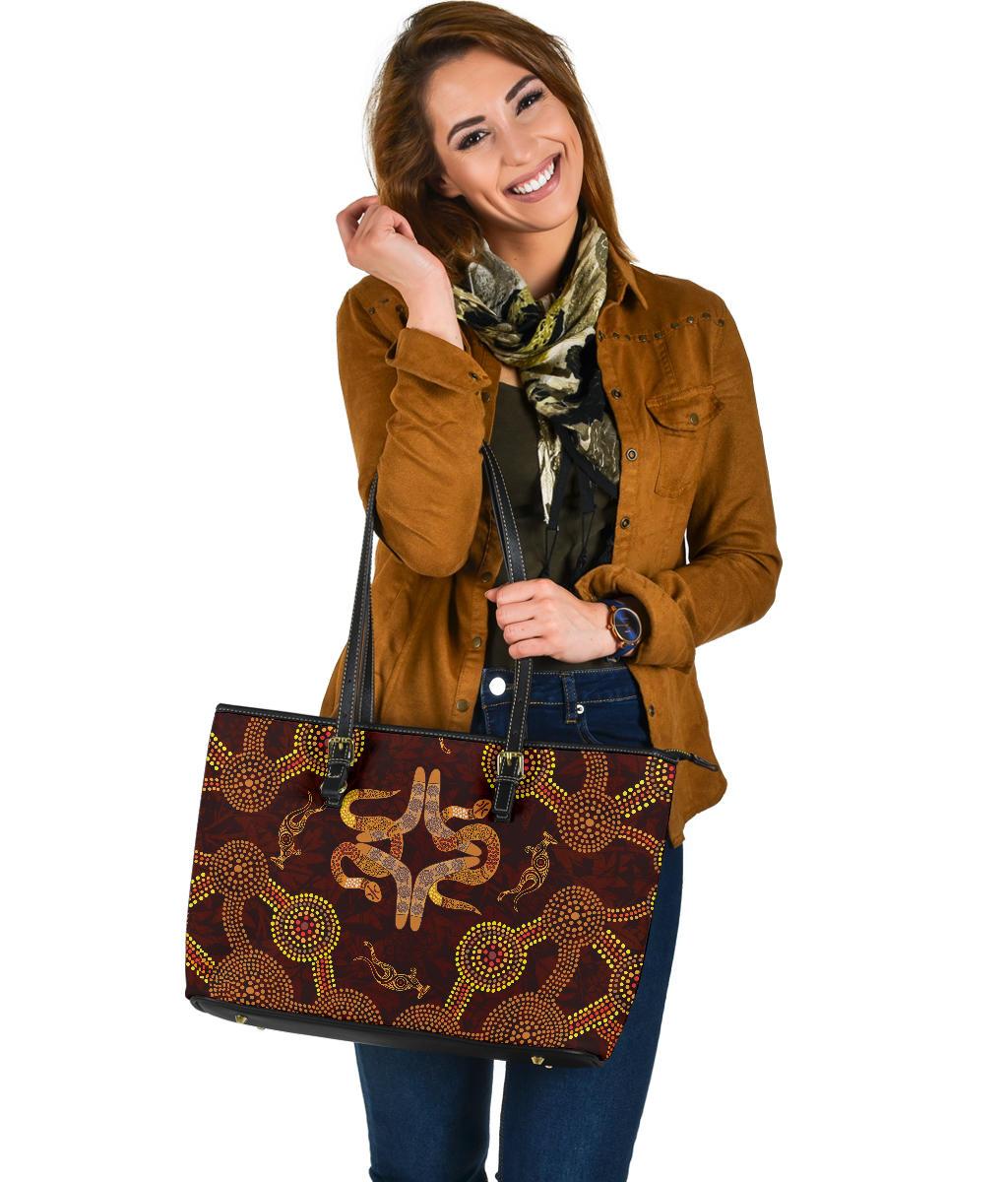 aboriginal-large-leather-tote-bag-boomerang-snake-and-kangaroo