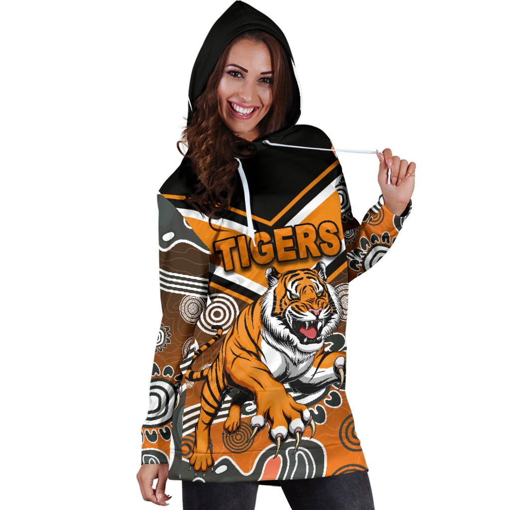 wests-womens-hoodie-dress-tigers-indigenous