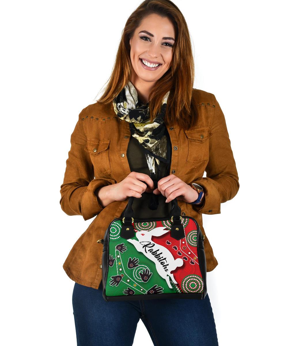 Rabbitohs Forever Shoulder Handbag Indigenous - Vibe Hoodie