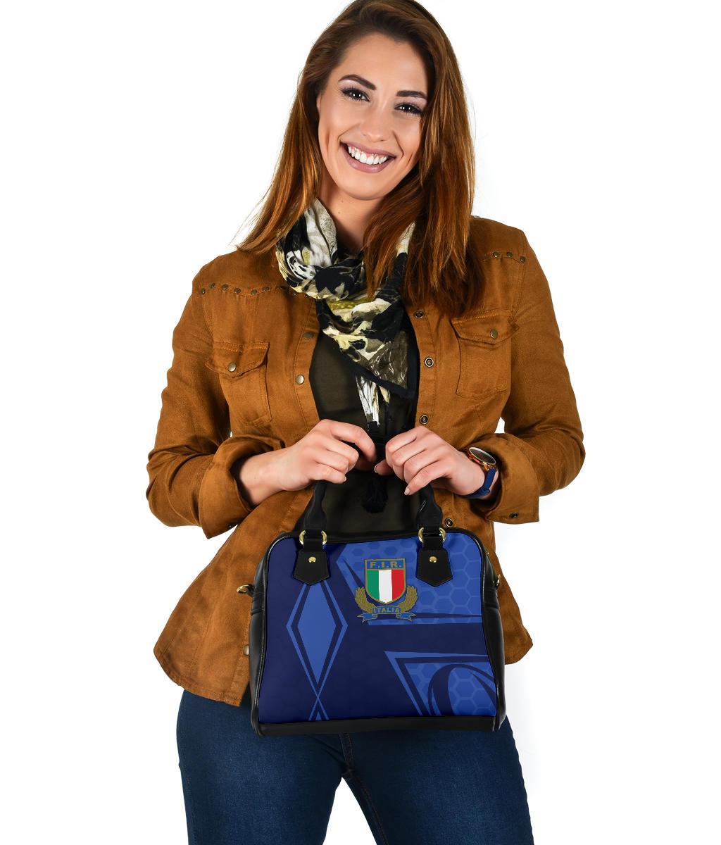 Italy Rugby Shoulder Handbag Gli Azzurri Vibes - Vibe Hoodie