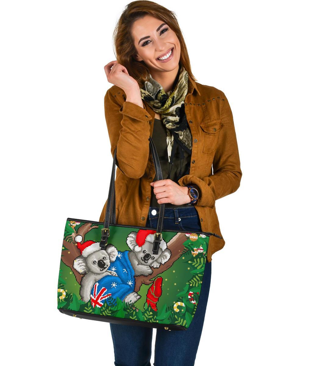 christmas-large-leather-tote-bag-australia-flag-with-koala-ugly-christmas