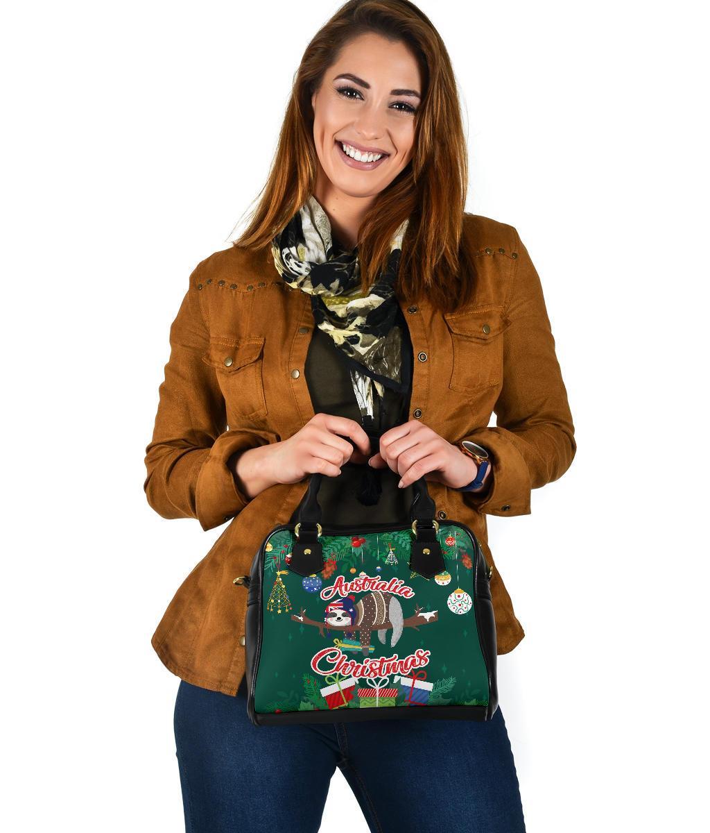 Christmas Shoulder Handbag Green - Merry Christmas - Vibe Hoodie