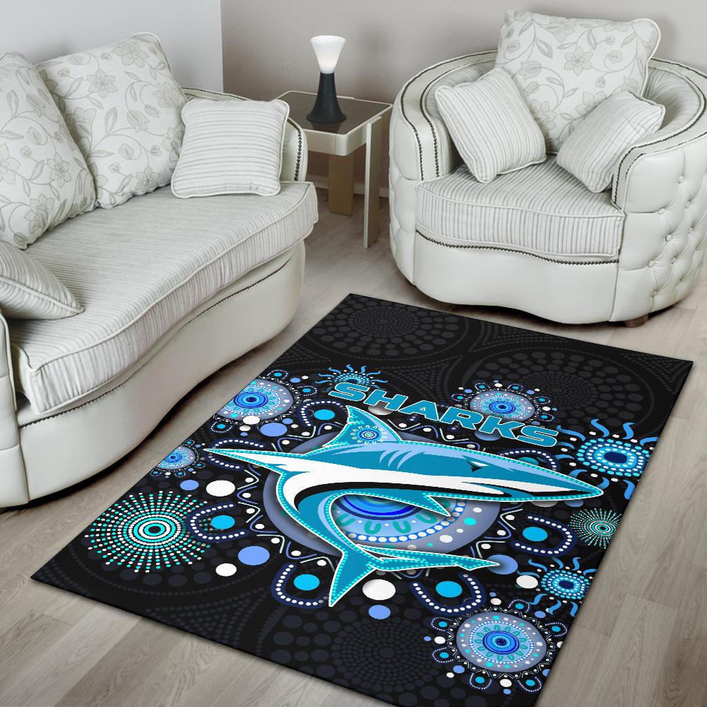 cronulla-area-rug-sharks-indigenous