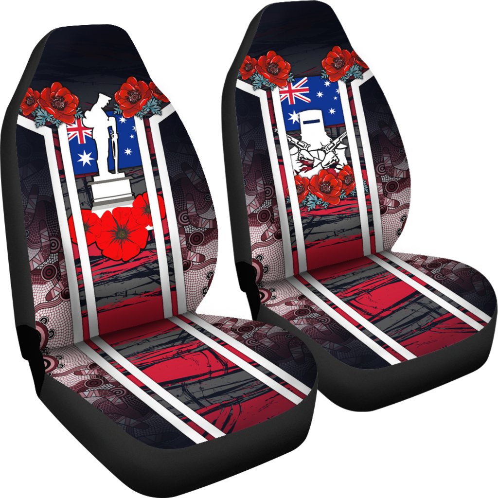 car-seat-covers-anzac-day-seat-covers-poppy-flowers-dot-painting