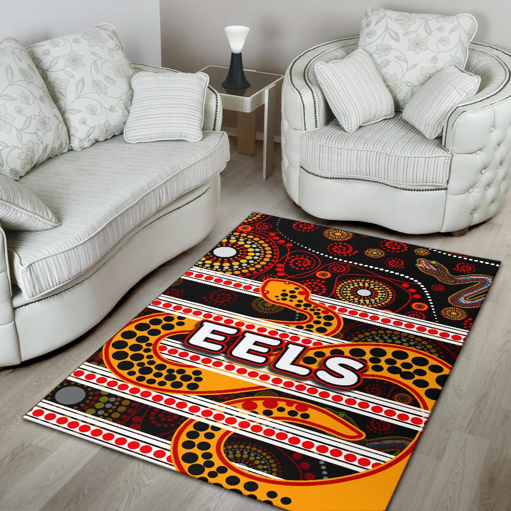 parramatta-eels-area-rug-tribal-style-black