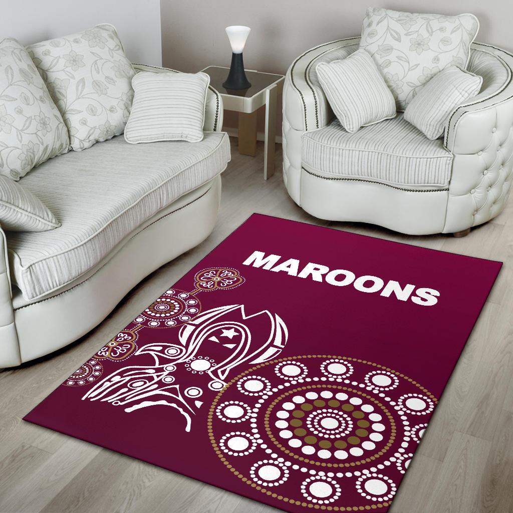 queensland-area-rug-maroons-simple-indigenous