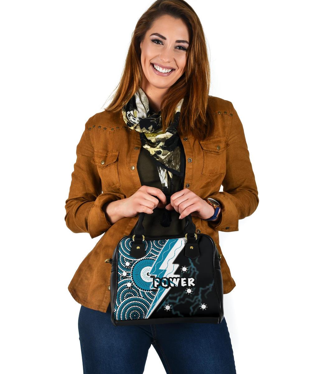 Power Shoulder Handbag Thunda Port Adelaide - Vibe Hoodie