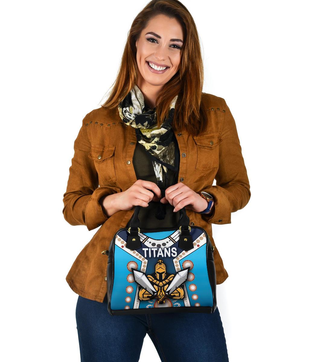 Gold Coast Shoulder Handbag Titans Gladiator Simple Indigenous - Vibe Hoodie