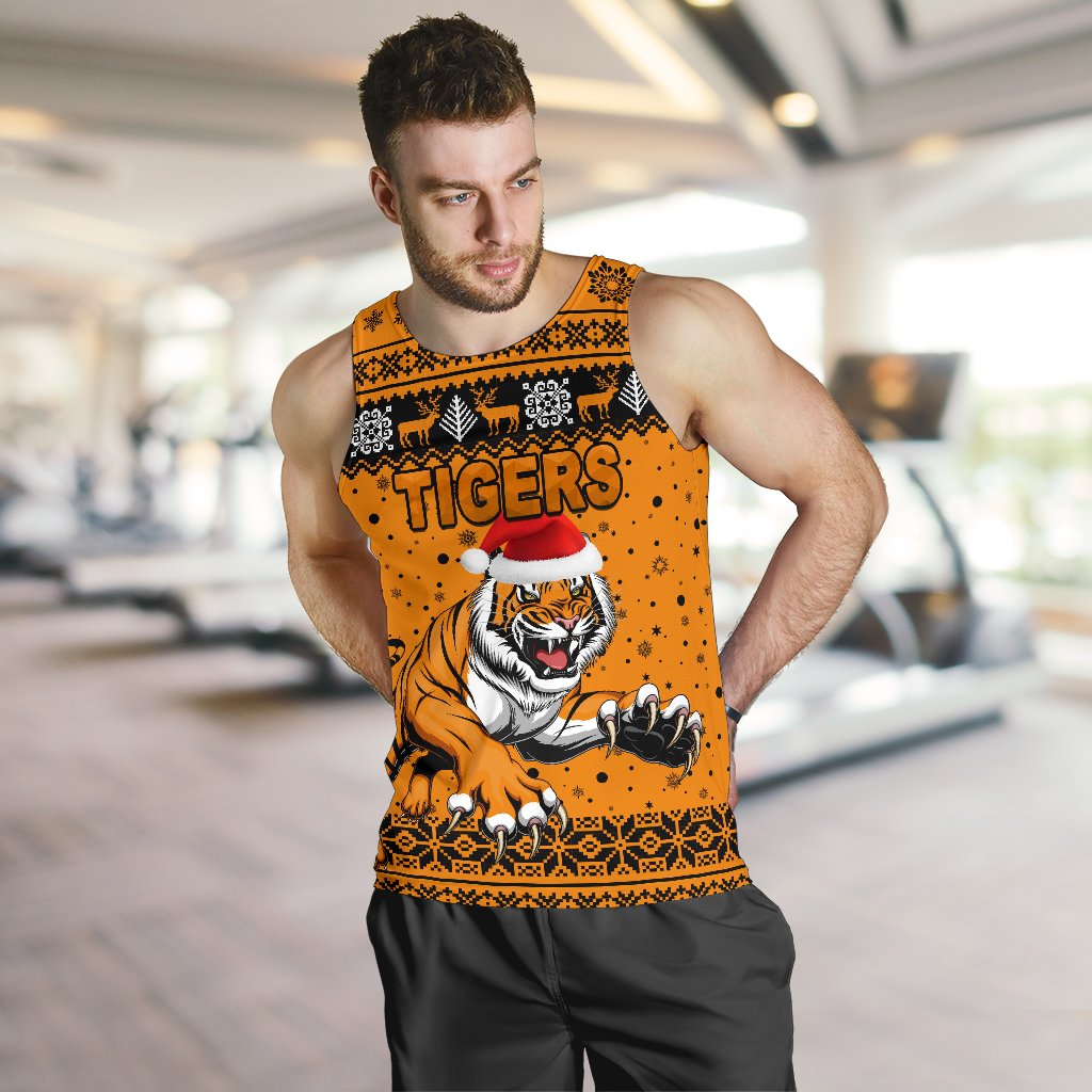 wests-christmas-mens-tank-top-tigers-unique-vibes-orange