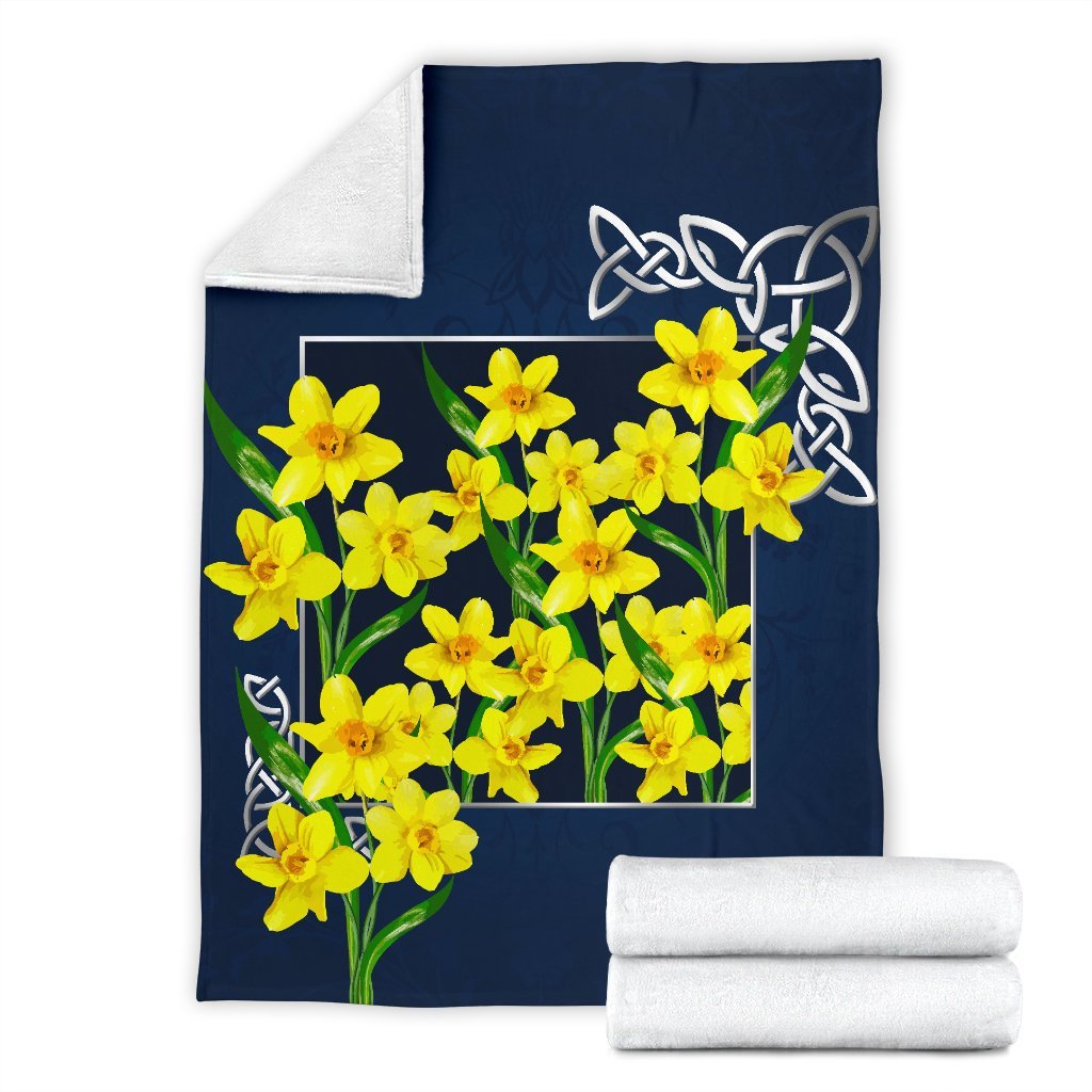 wales-the-daffodil-premium-blanket