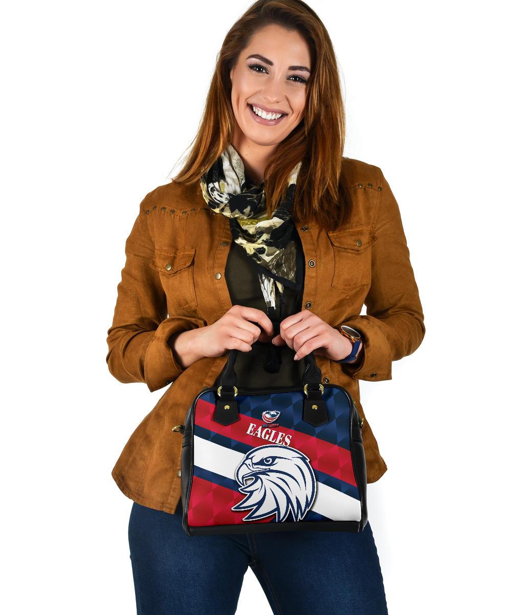 USA Rugby Shoulder Handbag Eagles Sporty Style - Vibe Hoodie