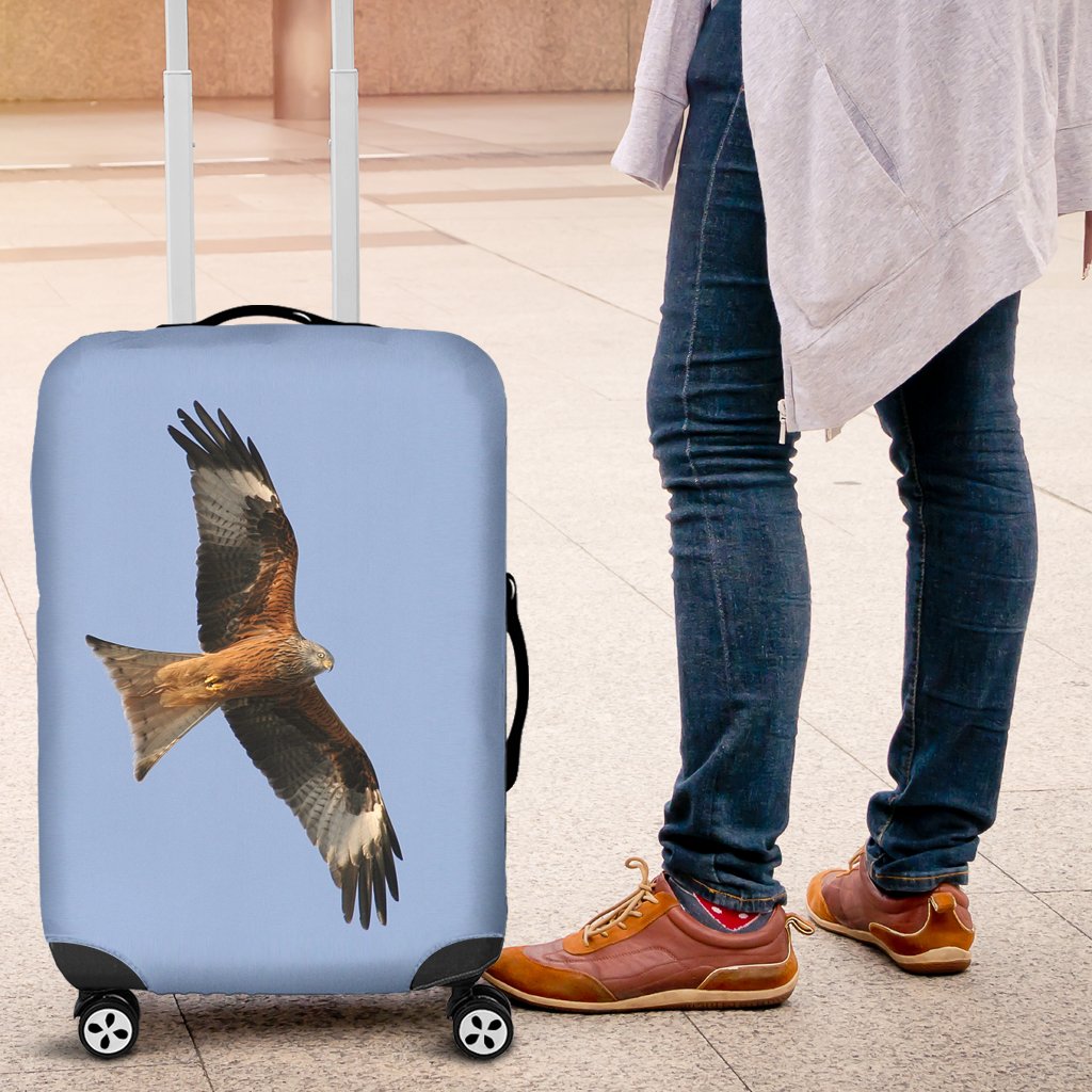 wales-red-kite-bird-luggage-cover