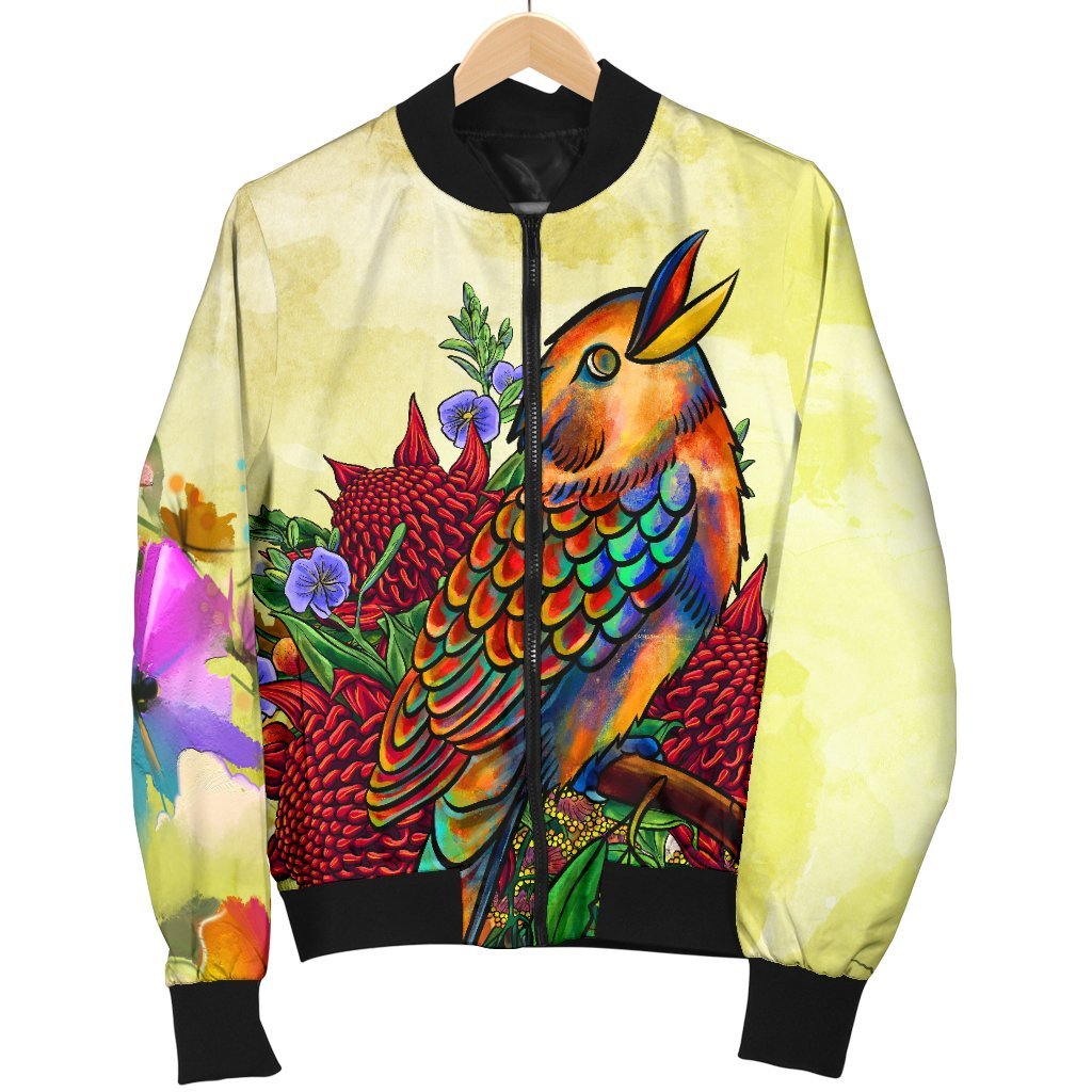 womens-bomber-jacket-australia-kookaburra-with-waratah