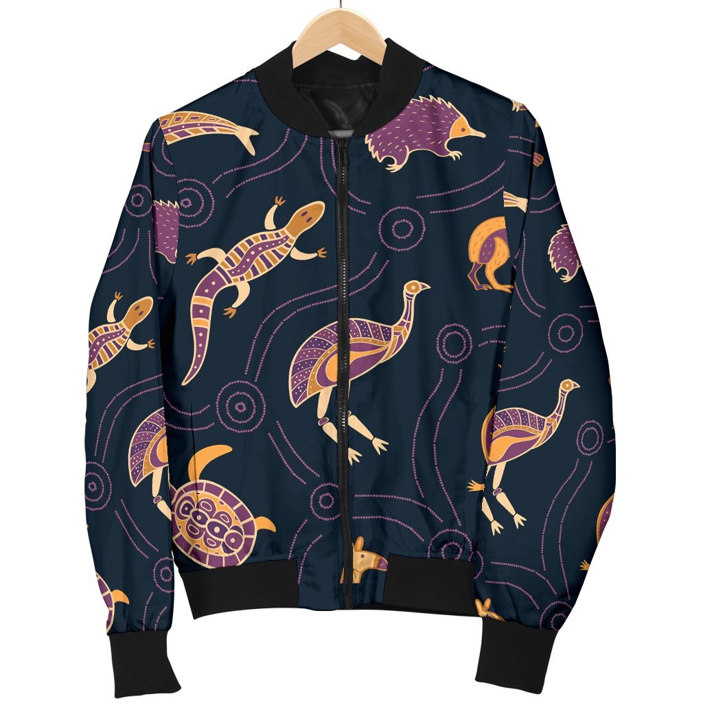 womens-bomber-jacket-indigenous-animals-patterns