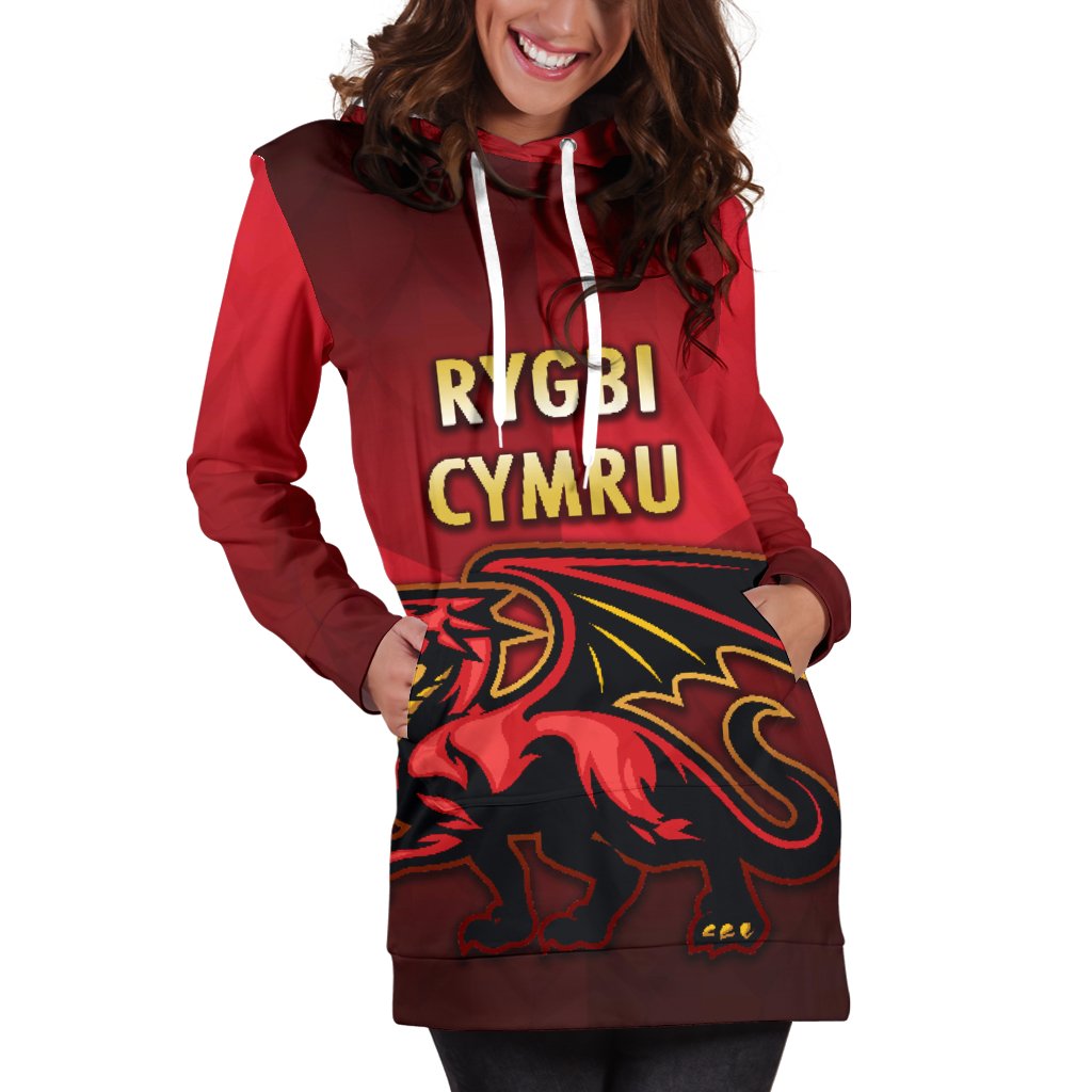 wales-rugby-hoodie-dress-simple-style