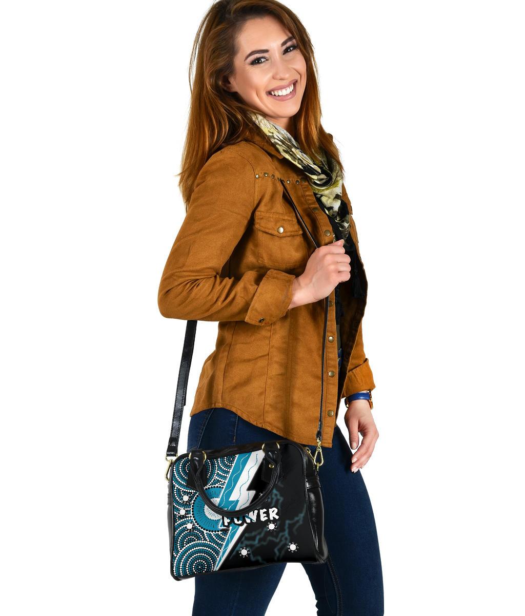 Power Shoulder Handbag Thunda Port Adelaide - Vibe Hoodie