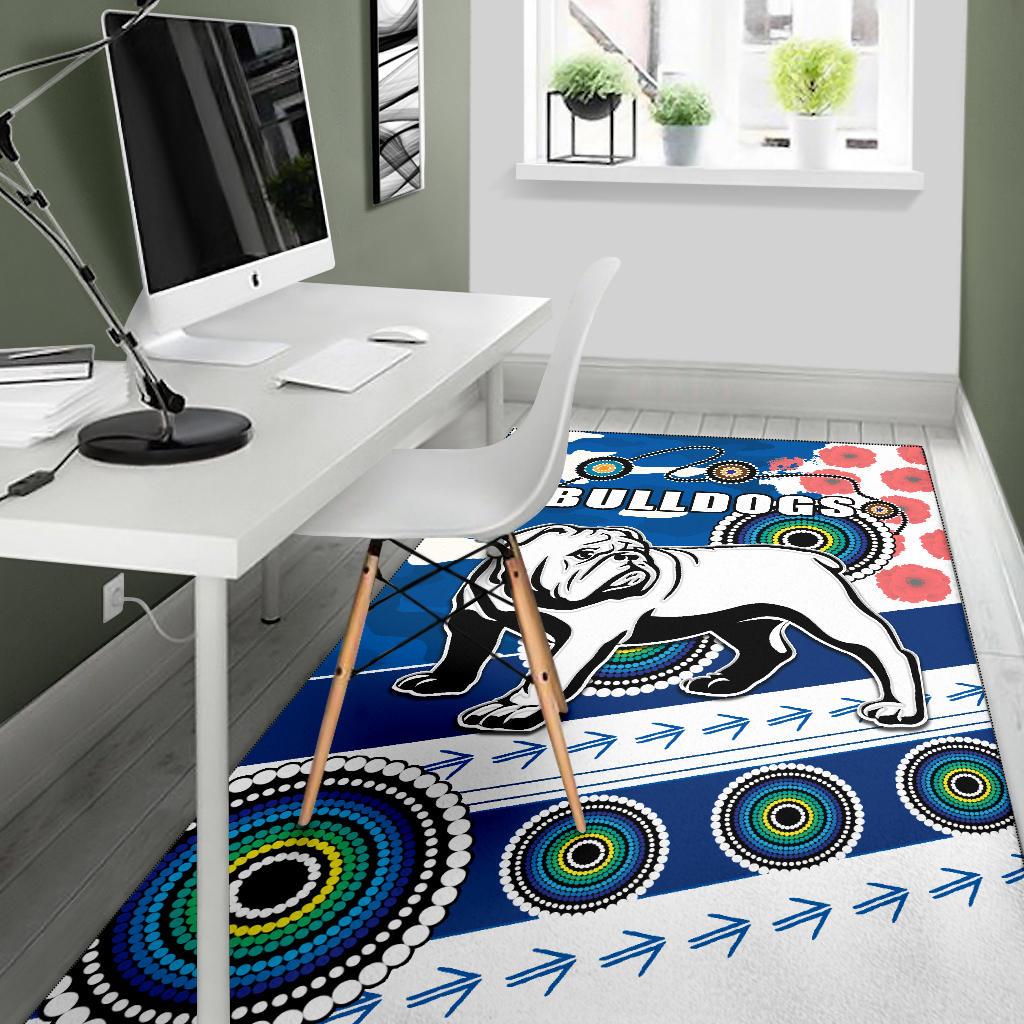 bulldogs-anzac-day-area-rug-mix-indigenous