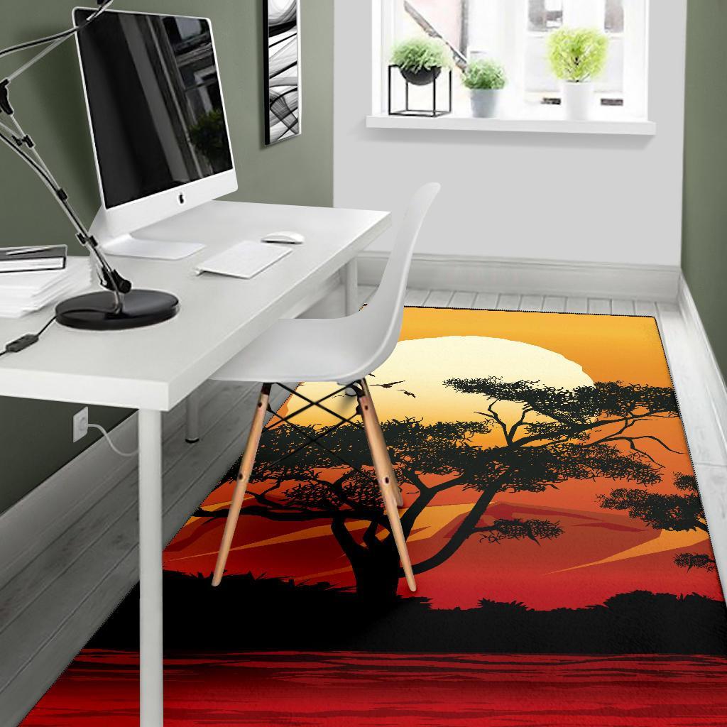 area-rug-sunset-and-tree-in-australia