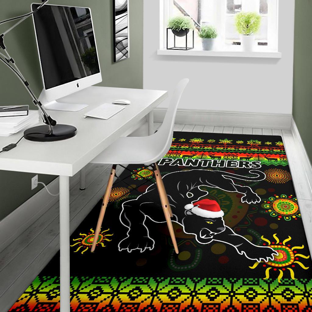 penrith-panthers-christmas-area-rug-indigenous