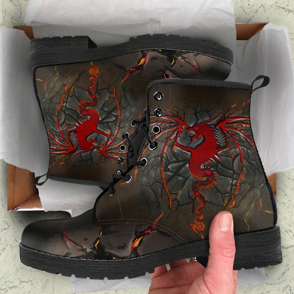 wales-leather-boots-welsh-dragon-lava