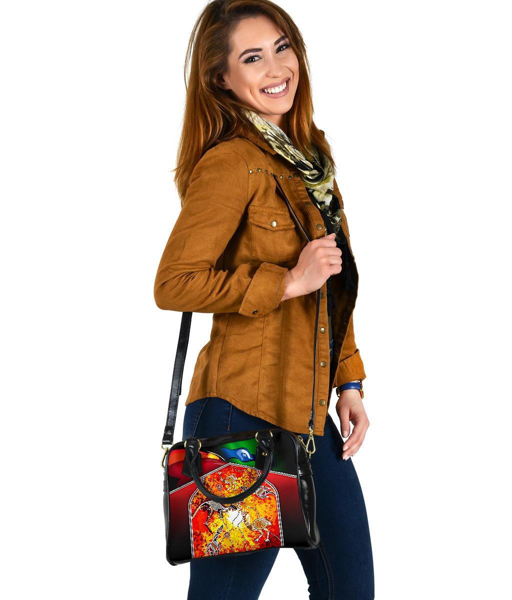 Indigenous Shoulder Handbag  - Naidoc Week Always Will Be - Vibe Hoodie