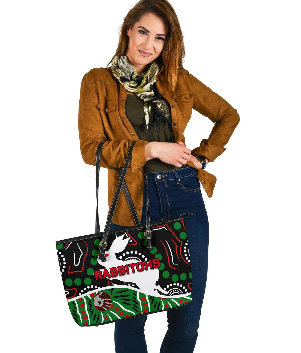 rabbitohs-large-leather-tote-bag-aboriginal