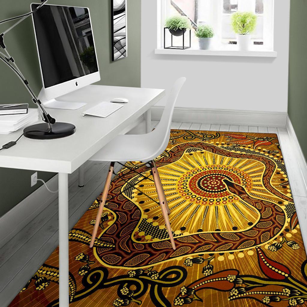 area-rug-australian-aboriginal-snake-rainbow-serpent