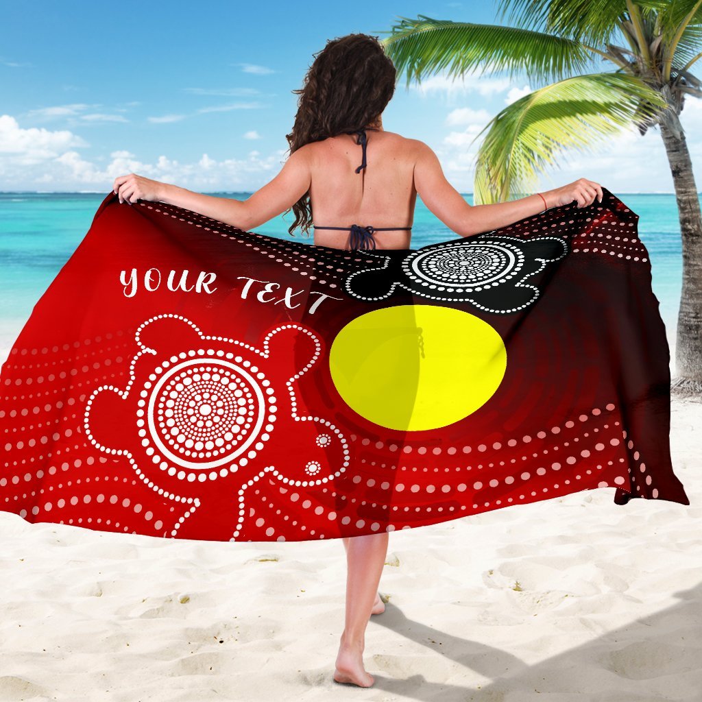 custom-aboriginal-sarong-indigenous-circle-dot-painting-style