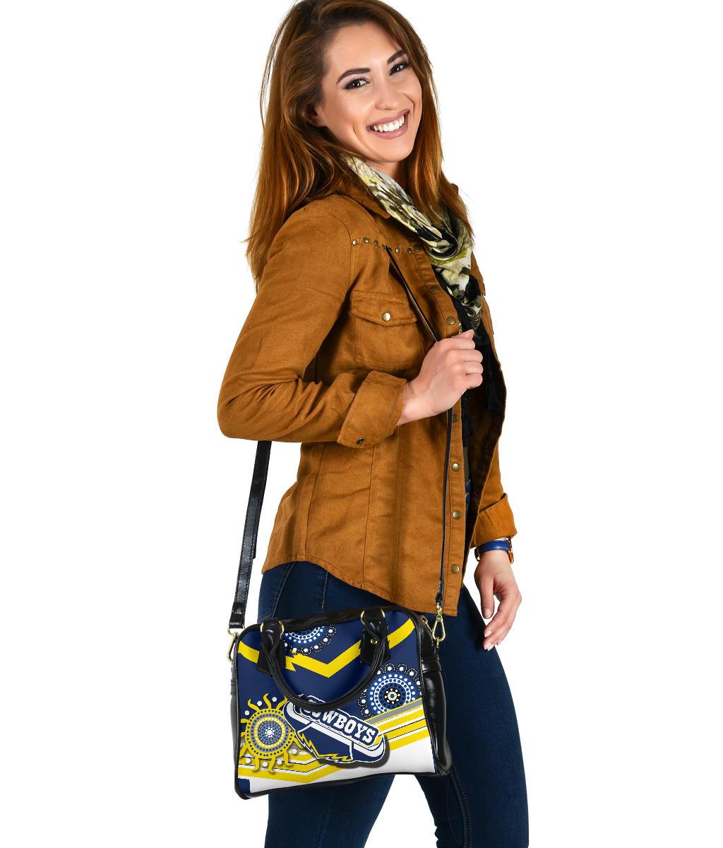 Proud Cowboys Shoulder Handbag Indigenous North Queensland - Vibe Hoodie