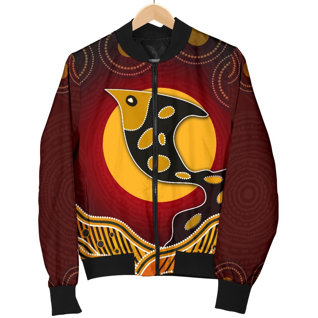 womens-bomber-jacket-aboriginal-dot-patterns-fish