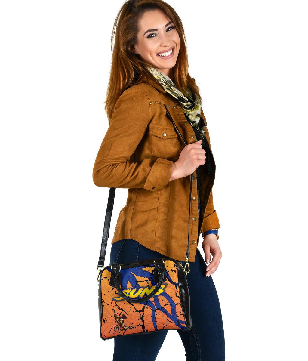 Gold Coast Zip Shoulder Handbag Suns Origin Indigenous - Vibe Hoodie