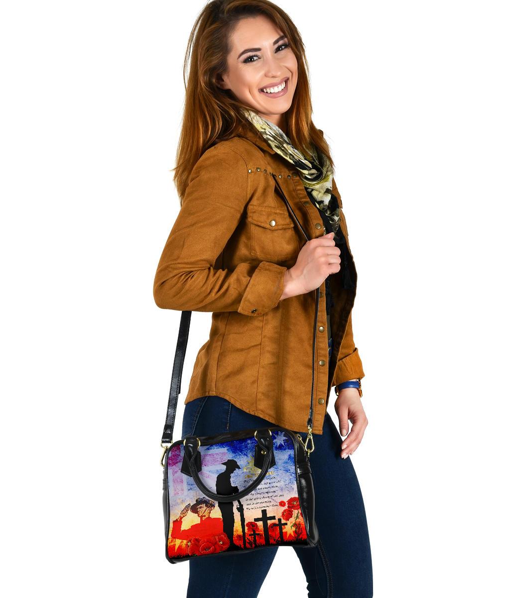 Anzac Shoulder Handbag - Anzac 2020 Lest We Forget The Australian Army - Vibe Hoodie