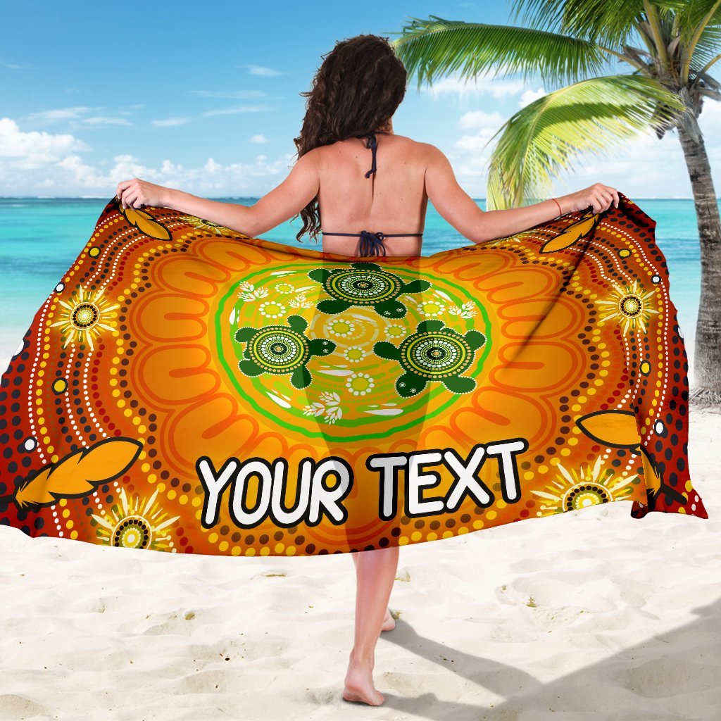 custom-text-aboriginal-sarong-turtle-circle-dot-painting-art