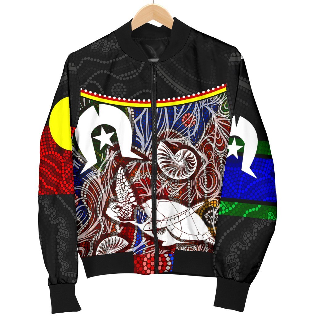 womens-bomber-jacket-aboriginal-dot-in-naidoc-week-style