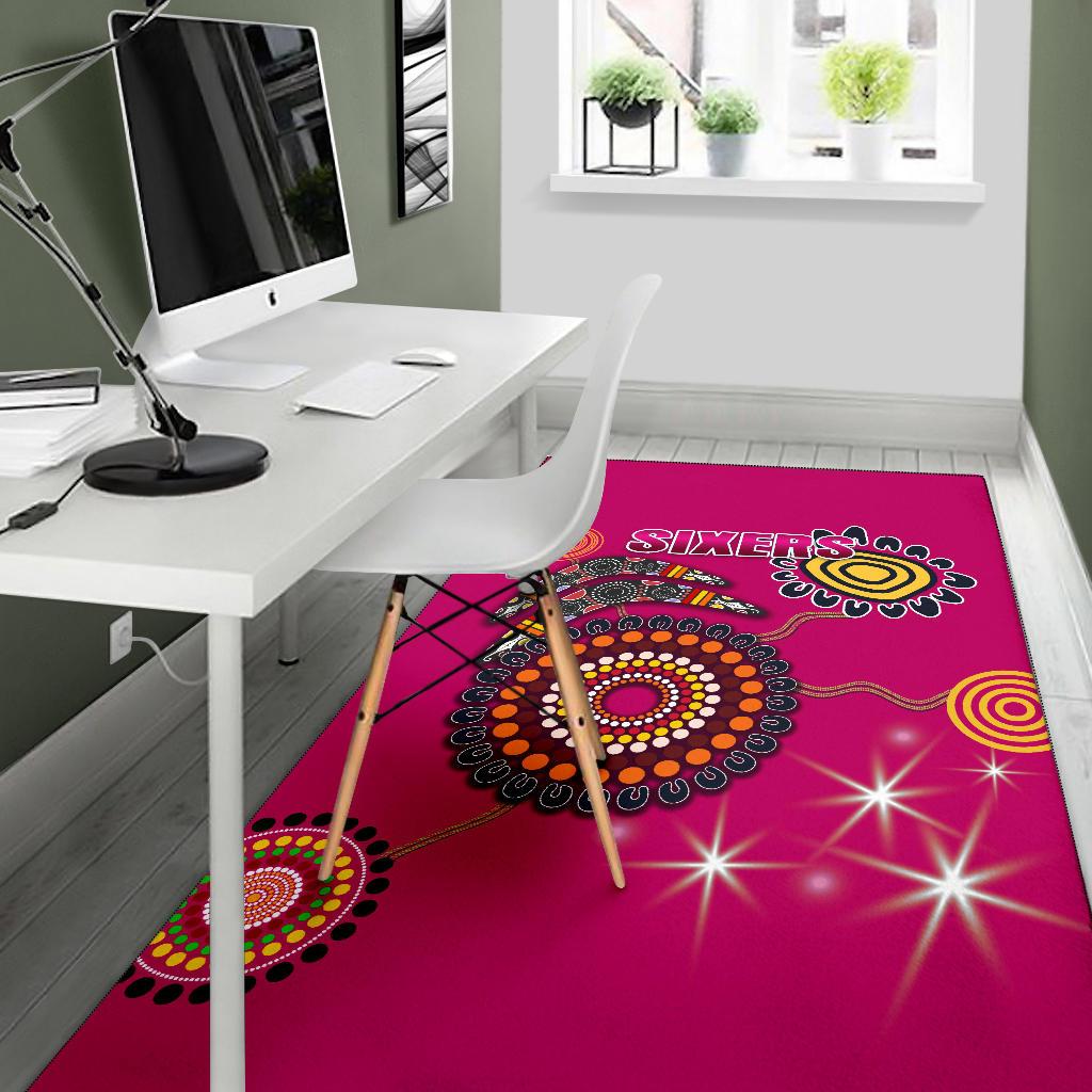 sydney-area-rug-sixers-indigenous-magenta