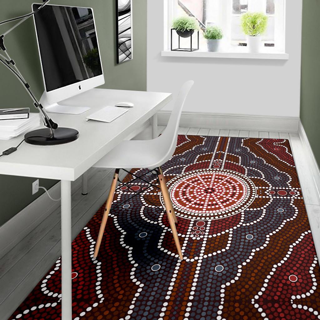 area-rug-aboriginal-dot-painting-rug-ver03