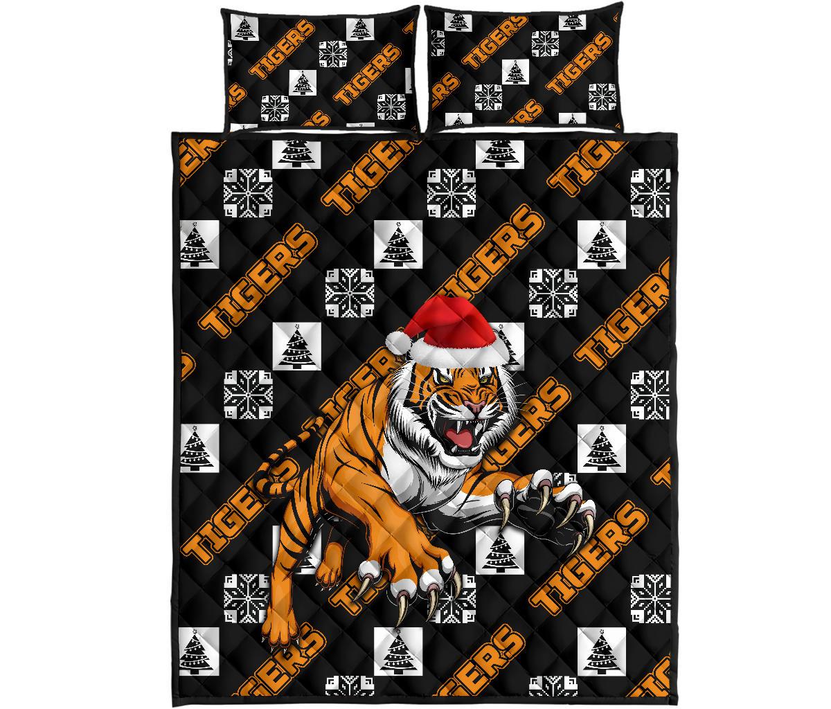 wests-christmas-quilt-bed-set-tigers-fancy