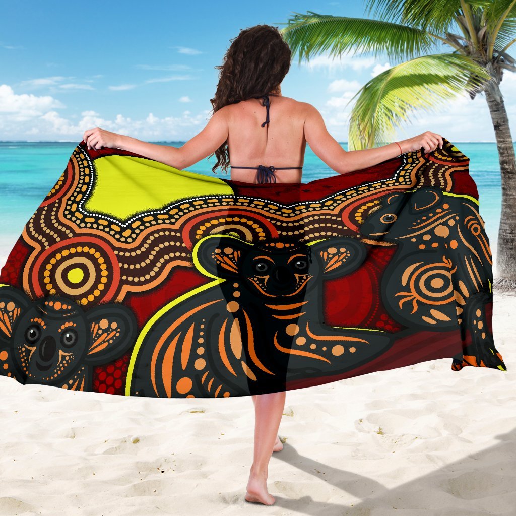 aboriginal-sarong-indigenous-red-koala